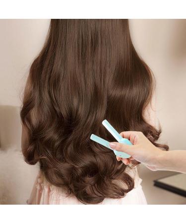 Minii Hair Straightener - Usb Powered Hair Curling Iron 2 in 1 Travel Curling Wand Voltage Curling Iron | Portable Hair Curler Anti-Scald Bangs Curling Iron Suitable for Curly Hair Straighten Fresh Green-send 2 Patch Random - Buy Online on GoSupps.com