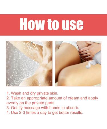 Geruwam Private Area Itching Cream - Genital Ointment For Women | 0.68fl oz Women Genital Area Itch Relief Instant Herbal Formula Reduces Odors Relieves The Itching - Buy Online on GoSupps.com