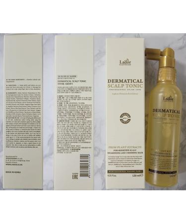 Buy LA DOR Dermatical Scalp Tonic - Sensitive & Thinning Hair Leave-in Spray Conditioner - 4.05 Fl Oz Reduces Hair Loss International Shipping Available - Buy Online on GoSupps.com