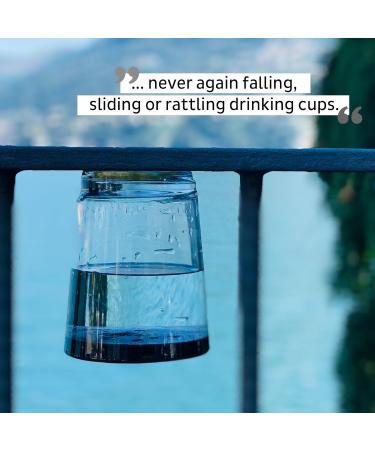 Silwy Multicolor Magnet Drinking Cup Set - BPA-Free Tritan 6 Pieces with Lids & Reusable Gel Pads - International Shipping - Buy Online on GoSupps.com