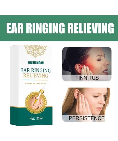 20ml Ear Ringing Relief Ear Drops for Tinnitus Deafness Swelling & Otitis - Fast Shipping Worldwide - Buy Online on GoSupps.com