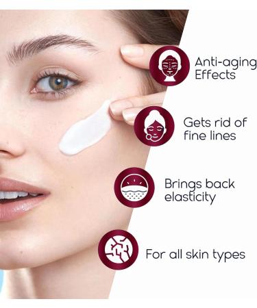 Anti Wrinkle Face Cream Face Moisturiser Hydrating Face Cream With Retinol Anti Aging Face Cream Face Cream For Women Moisturiser For Dry Skin Face Cream And Moisturiser Day Cream SPF18 - Buy Online on GoSupps.com