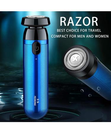 Buy Mini Electric Razor for Men - Portable USB Rechargeable Waterproof Shaver & Beard Trimmer | Compact Design for Home & Travel - Buy Online on GoSupps.com