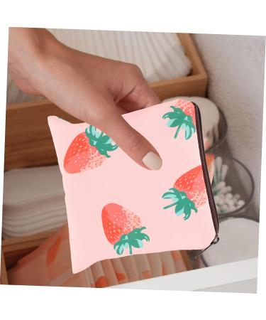 3-Piece Women's Credit Holder & Lipstick Bag - Halter Cosmetics Travel Snap Wand & Menstrual Pillow - Stylish Tampon Holder - Buy Online on GoSupps.com