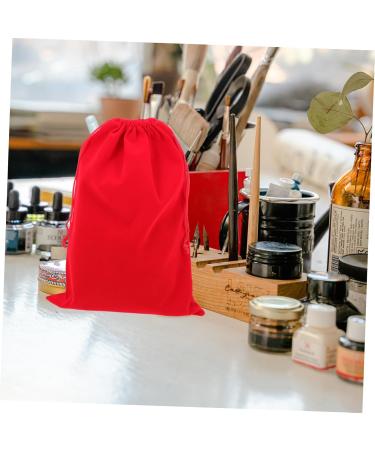 Baluue 3pcs Bag Organizer for Traveling Hair Dryer Flannel Hair Dryer Finishing Bags Red - Buy Online on GoSupps.com