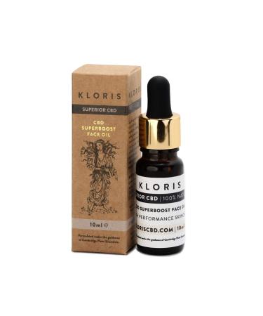KLORIS Superboost Face Oil - anti-redness facial serum for all skin types with cucumber seed squalane and hemp seed oil 10 ml