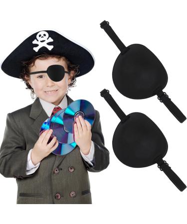 2 Pcs Adjustable Medical Eye Patches for Amblyopia | Reusable Eye Cover for Adults - Perfect for Halloween & Cosplay - Buy Online on GoSupps.com
