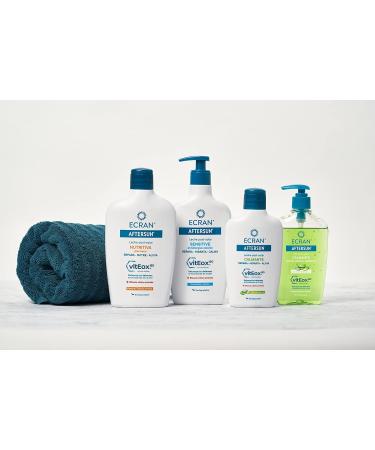 Ecran Aftersun Hydrating Milk with Aloe Vera 200ml - Soothing Relief for Sunburn & Moisturizing - International Shipping Available - Buy Online on GoSupps.com
