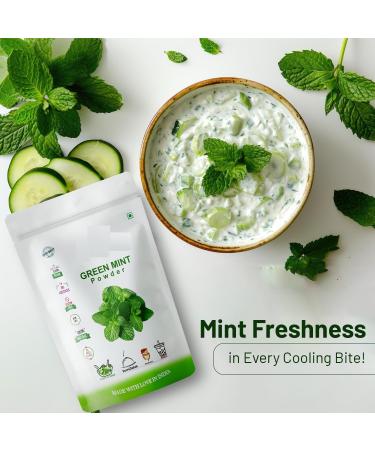 NN Green Mint Leaf Powder 100 GM - Buy Online on GoSupps.com