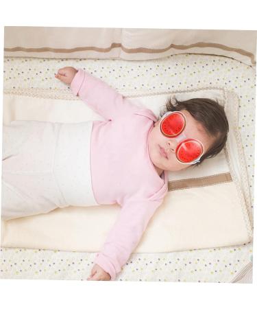 of 12 Fruit Eye Cooling Pad for Chest Sleeping Plasters Eyeshadow Home Care Eye Masks for Household Fruit Bag Glasses Blindfold Child Decorate PVC - Buy Online on GoSupps.com