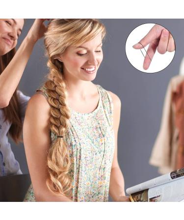 600 Mini Black Rubber Bands for Kid Hair Braids - Soft Elastic Bands - Buy Online on GoSupps.com