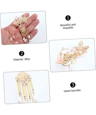 Ipetboom 1 Pair Hair Accessories Chinese Tassel Hairpin Clips Dangle Tassel Hairpin Tassel Hairpin Tassel Barrette Dangle Tassel Hair Clip Chinese Tassel Hair Clip - Buy Online on GoSupps.com