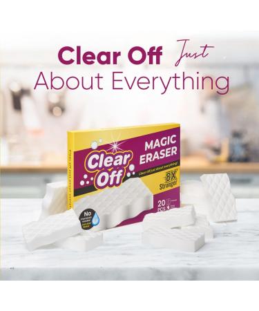 Magic Erasers - 10 Eraser Sponges + 10 Flexi Sheets for Household Cleaning - Chemical-Free Janitorial Supplies - Buy Online on GoSupps.com