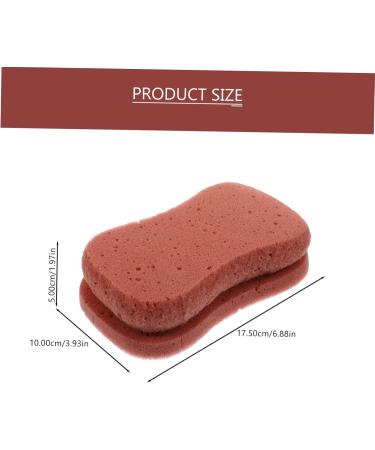BIUDECO Bath Sponge Bath Scrubber Bath Exfoliating Cleaning Sponge Bath Exfoliating Sponge Shower Exfoliating Sponge Brush Shower Pouf Brush Bath Body Scrubber Shower Sponge Brush - Buy Online on GoSupps.com