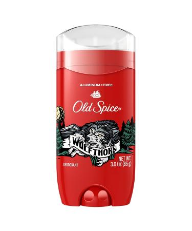 Old Spice Aluminum Free Deodorant for Men - Wolfthorn 48 Hr Protection Unscented 3 oz - Buy Online Internationally - Buy Online on GoSupps.com