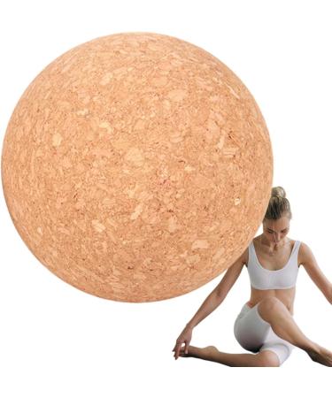 Foot Massager Cork Ball - Trigger Point Therapy & Muscle Relief - 6cm Yoga & Pilates Massage Ball - Buy Online on GoSupps.com