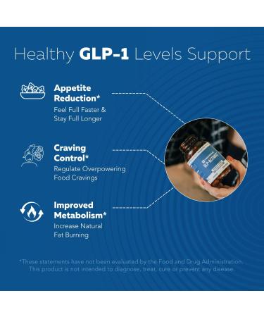 Triquetra Health GLP-Activate | Natural Hunger & Metabolism Support | 90 Servings | Expert Formulated GLP1 Support Capsules - Buy Online on GoSupps.com
