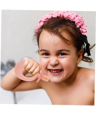 Shop Minkissy 10 pcs Silicone Baby Toothbrush Set | Safe & Fun Children's Toothbrushes & Pite Ring for Toddlers - Buy Online on GoSupps.com