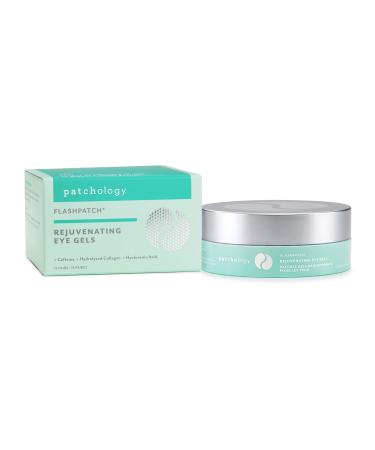 Patchology Rejuvenating Under Eye Gels - Hydrating Eye Mask w/Caffeine & Collagen - Under Eye Patches For Dark Circles - Puffy Eyes Care minimize Puffiness & Wrinkles Reducer (15 Pairs)
