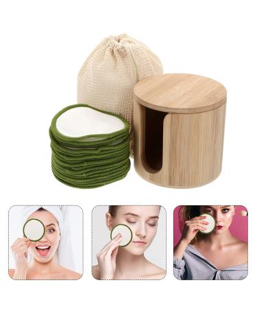 Lurrose Septic Makeup Removal Pads - Washable Bamboo Cotton Cosmetic Pads for Easy Makeup Removal - Eco-Friendly Air Cushion Design - Buy Online on GoSupps.com