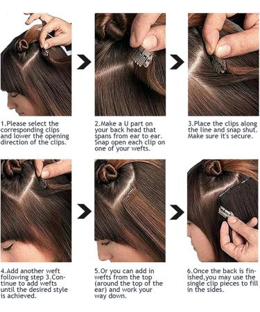 Hair Extensions Synthetic Long Straight One Pieces Clip In On Hair Extensions Hairpieces With 5 Clips Wavy Hair Extension Soft Synthetic Hairpieces for Women Hair Pieces(22-613 22inches(55CM)) 22inches(55CM) 22-613 - Buy Online on GoSupps.com