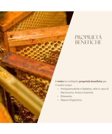 Apiculture - Miel d Agrumes 300g | Brut Non Pasteuris | D Orange Artisanal Italien de Basilicate | Made in Italy Haute Qualit  - Buy Online on GoSupps.com