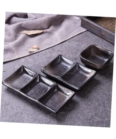 Zerodeko 4 Pcs Mini Appetizer Plates Mini Snack Plate Porcelain Saucer Plate Ceramic Dip Bowls Divided Food Dipping Bowl Pinch Bowls for Spices Ceramic Soy Sauce Bowl Dipping Plate Ceramics 8*3.8cmx2pcs As Shownx2pcs - Buy Online on GoSupps.com