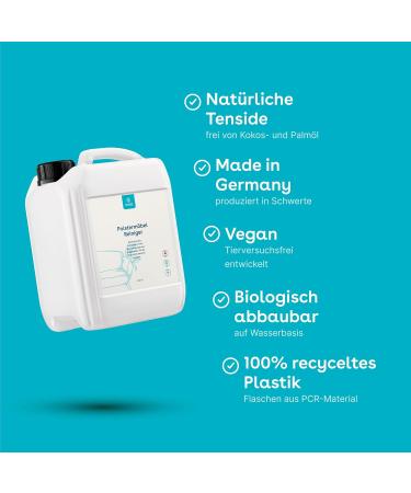 Eco Fy Upholstered Furniture Cleaner - Foam Sofa & Couch Stain Remover for Textile & Leather (2.5L) - Effective Against Dirt Oil & Fat - Buy Online on GoSupps.com