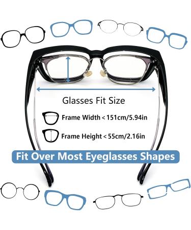 Sehnsucht Anti Fog Blue Light Glasses | Fit Over Safety Eyeglasses for Men & Women - International Shipping Available - Buy Online on GoSupps.com