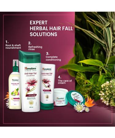 Himalaya Anti-Hair Fall Conditioner - Reduce Hair Fall by 96% | Smooth & Detangled Hair with Bhringraj & Palasha | 100ml for Men & Women - Buy Online on GoSupps.com