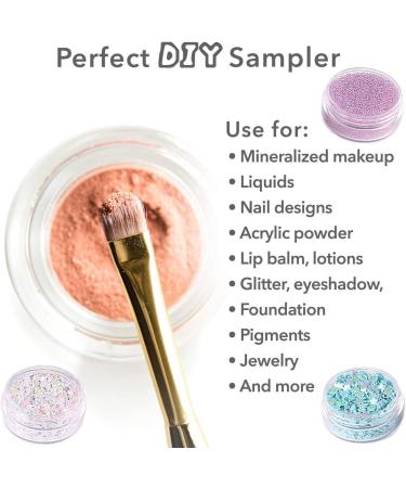 Bitefu 80 Pack Empty Cosmetic Containers - Transparent Plastic Storage Box with Mini Spatula for Creams & Travel - 5g 5ml Sample Pots - Buy Online on GoSupps.com