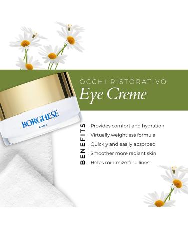 Borghese Occhi Ristorativo Firming Eye Cream 0.5 Oz | For All Skin Types - Buy Online on GoSupps.com