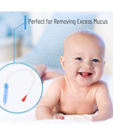 Baby Nasal Aspirator with 3 Extra Filters: Nose Cleaner & Booger Remover for Infants - Buy Online on GoSupps.com