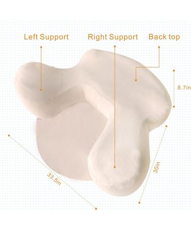 Inflatable Large Meditation Cushion - Washable Cover - Floor Pillow for Yoga & Meditation - Ideal Seating for Adults - Buy Online on GoSupps.com