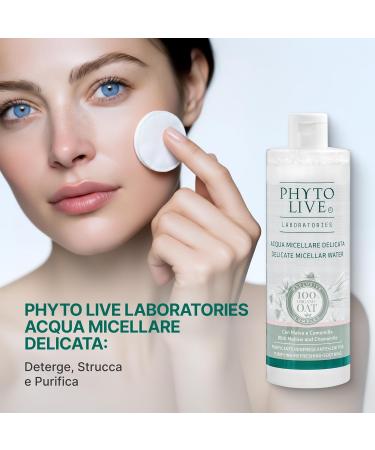 Eau Micellaire D maquillante - Peau Sensible et Apaisante - Avec Mauve et Camomille - 400 ml - Buy Online on GoSupps.com