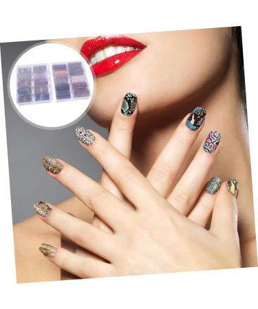 6 Boxes Nail Transfer Stickers Snake Nail foil Transfer Stickers Leopard Nail foil Snake Nail Art Nail Kits Nail Sticker Decal calcomanias para u as Classic Nail Stickers Assorted Colorx3pcs 50X4X0.1CMx3pcs - Buy Online on GoSupps.com