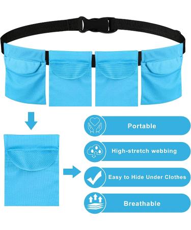 Mastectomy Drain Pouch Set with Shower Bag - Adjustable Holder for Post-Surgery Drain Management in Breast Reconstruction & Tummy Tuck - Buy Online on GoSupps.com