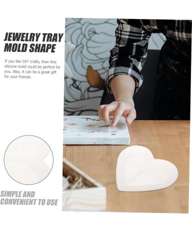 NUOBESTY Tray Silicone Multi-function Dish Washable Diy Reusable Jewelry Items Flexible Epoxy Casting Mold As Shown 12.5x11.5cm - Buy Online on GoSupps.com