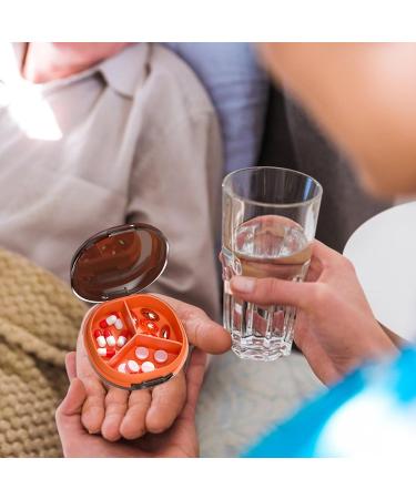 Travel Pill Organizer - 58g Portable Daily Pill Box | Easy-to-Use Sealed Medicine Case for On-the-Go | International Shipping Available - Buy Online on GoSupps.com