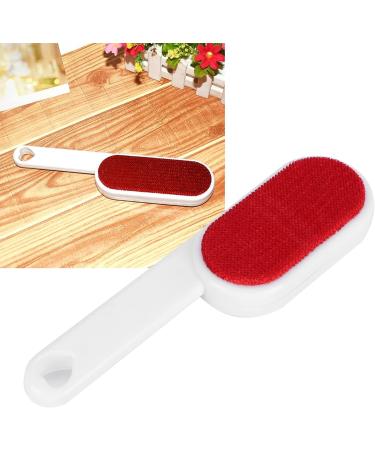 Pet Fur Brush Set - Reusable & Washable Double-Sided Lint Remover for Clothes & Coats - Efficient Debris Cleaner in Red - Buy Online on GoSupps.com