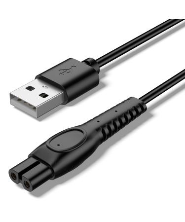 5V Chargeur C ble Compatible avec Philips One Blade 360 QP2824 QP2834 QP2734 QP2724 QP1924 X5004 S3145 BG5021 BG3027 QP4631 MG5950 MG7930 MG9510 MG5920 QP6652 S5887 USB C ble pour Rasoir (1)