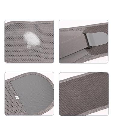 Adjustable Lower Back Support Belt | Breathable Lumbar Support for Men & Women | Relief for Back Pain - XXL Gray - Buy Online on GoSupps.com