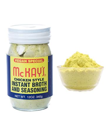 McKay's Vegan Chicken Style Instant Broth & Seasoning 12 oz - Savory Flavor Boost - Buy Online on GoSupps.com