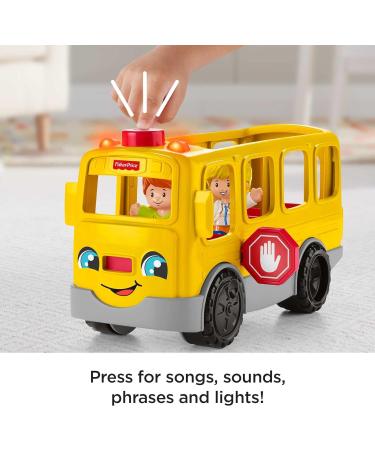 Fisher-Price Little People Sit with Me School Bus - Fun Interactive Toy for Kids | Shop Now & Enjoy International Shipping! - Buy Online on GoSupps.com