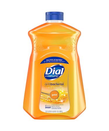 Dial Antibacterial Liquid Hand Soap Refill Gold 52 fl oz - Pack of 3 - Buy Online on GoSupps.com