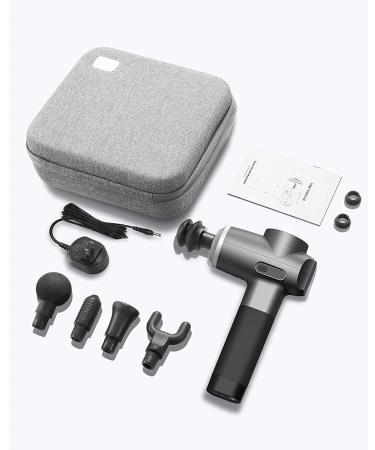 Deep Tissue Percussion Massage Gun for Pain Relief - Handheld Electric Massager for Athletes - Quiet Brushless Motor, Cordless - Buy Online on GoSupps.com