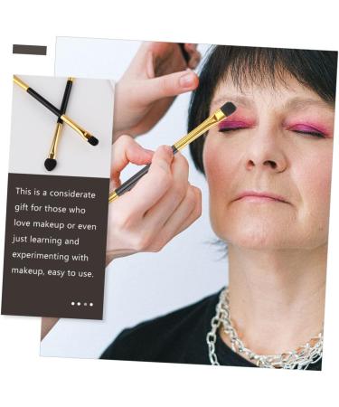 PLAFOPE 45 Pcs Eye Shadow Brush Eye Shadow Applicator Double Ended Eyeshadow Brush Blending Sponge Fiber - Buy Online on GoSupps.com