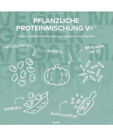 Bulk Vegan Banana Caramel Mass Gainer Protein Powder 2.5kg - Plant-Based Formula - Buy Online on GoSupps.com