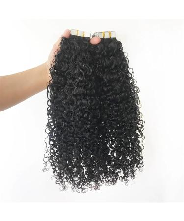 Tape in Hair Extensions Tape in Extensions Human Hair Black Women Deep Wave Skin Weft Natural Black Tape in Hair Extensions Invisible Seamless Curly Tape on Extensions Hair Extensions ( Size : 12inch 12inch 40pieces - Buy Online on GoSupps.com