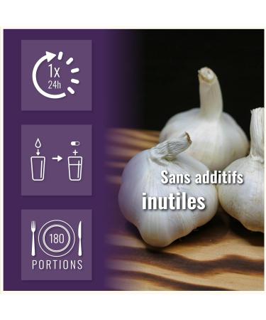 G lules d ail noir 9 000 mg partir d un extrait 15:1 180 g lules hautement dos es Black Garlic Capsules V ganes et sans additifs Extrait de bulbe d ail noir - Buy Online on GoSupps.com